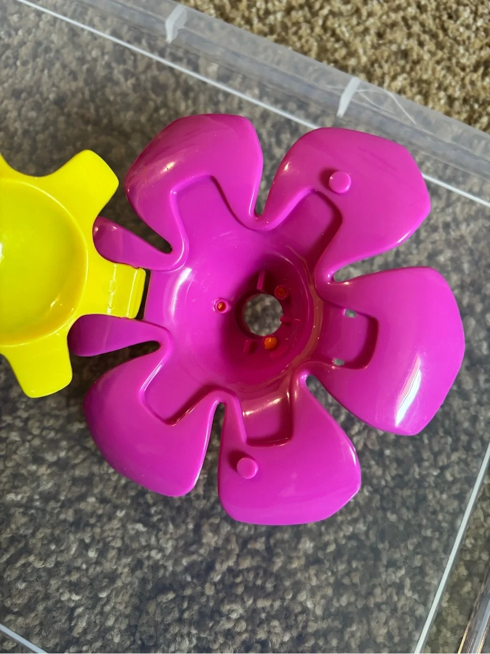 Vintage 2001 Polly Pocket Flower Fairies Flying School Play-set Damaged Incomple